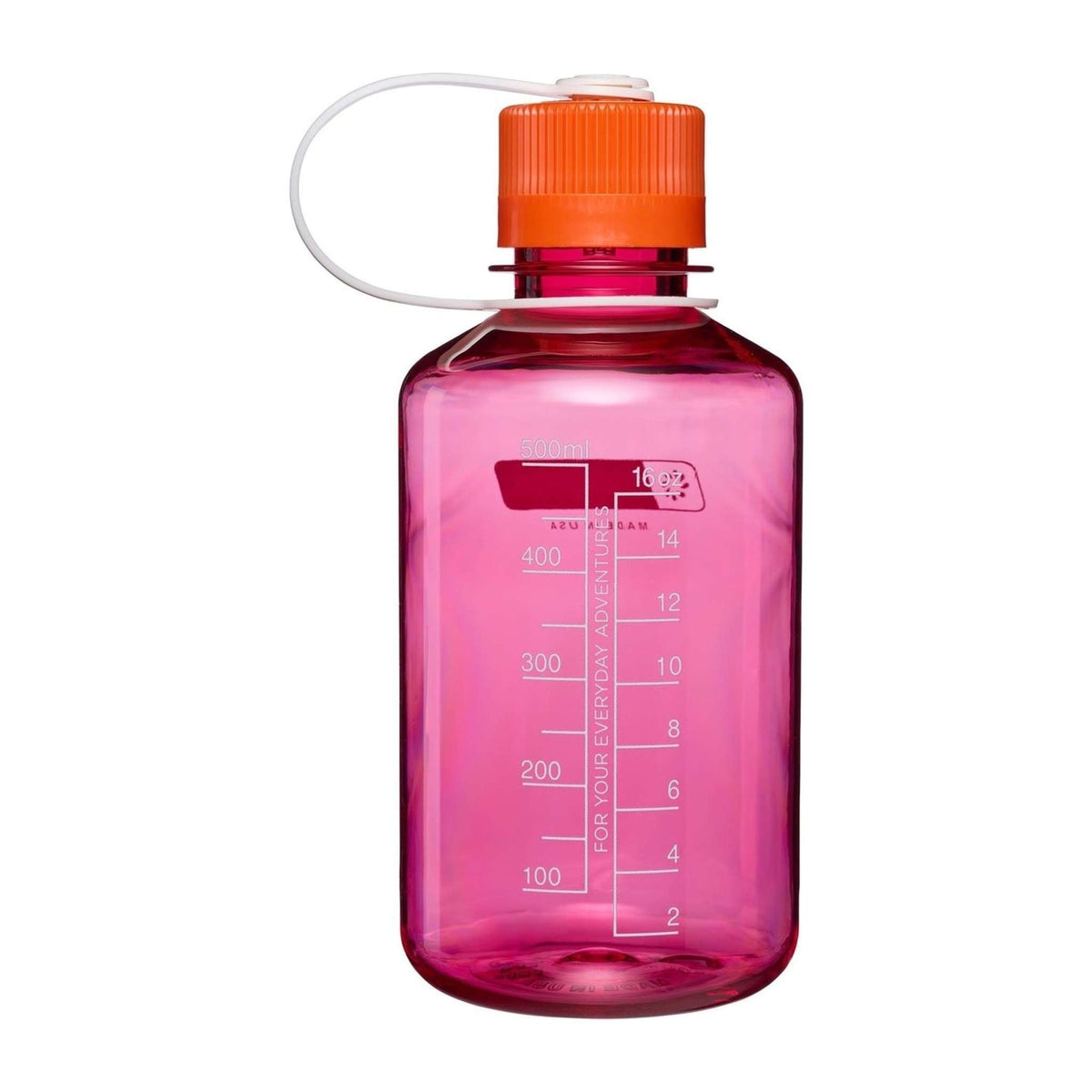 500ml Narrow Mouth Tritan Sustain Nalgene N2021-1816 Water Bottles 500ml / Fuschia Purple - Flame Cap