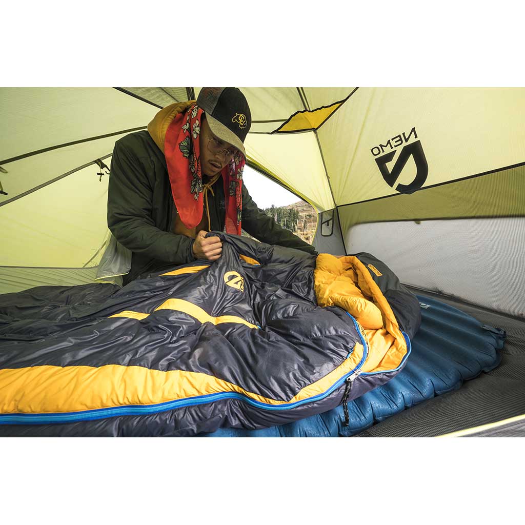 Dragonfly OSMO 3P Tent NEMO Equipment 811666034021 Tents 3P / Birch Bud/Goodnight Gray