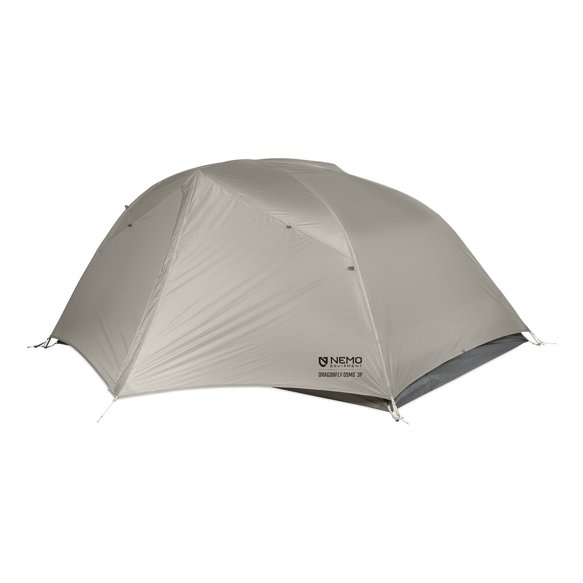 tente nemo Equipment | Dragonfly OSMO 3P Tent | Ultralight 3P Tent | Fog Model:Ghost Minnow Salewa Micra II ab Thermal Wear: Gloves Covered by NEMOs Adventure