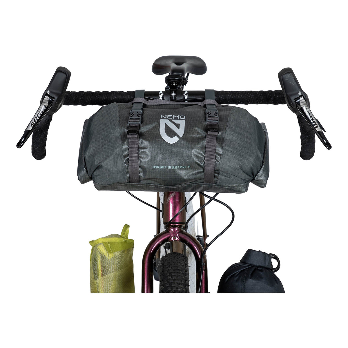 Dragonfly OSMO Bikepack 1P Tent NEMO Equipment 811666037572 Tents 1P / Sedona Sage