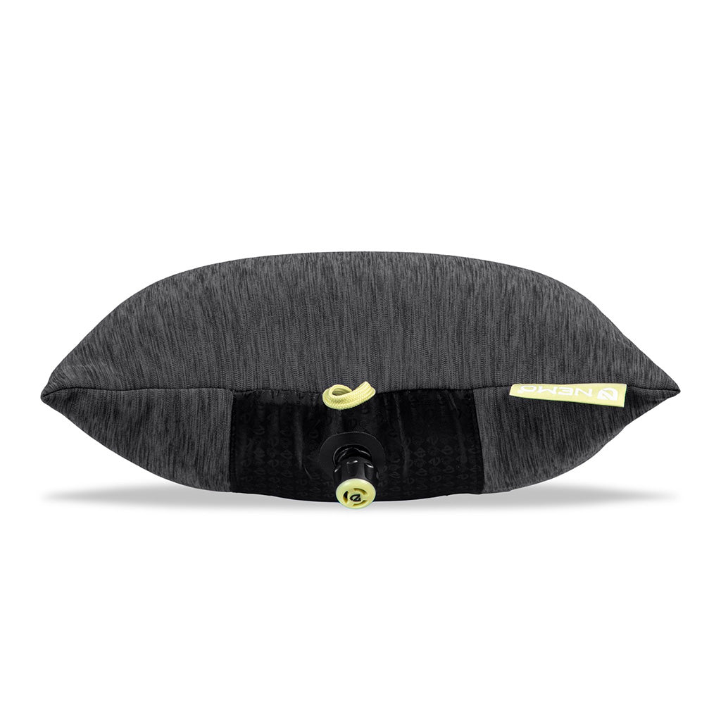 Fillo Elite Backpacking Pillow NEMO Equipment 811666036025 Camping Pillows One Size / Black Pearl/Citron