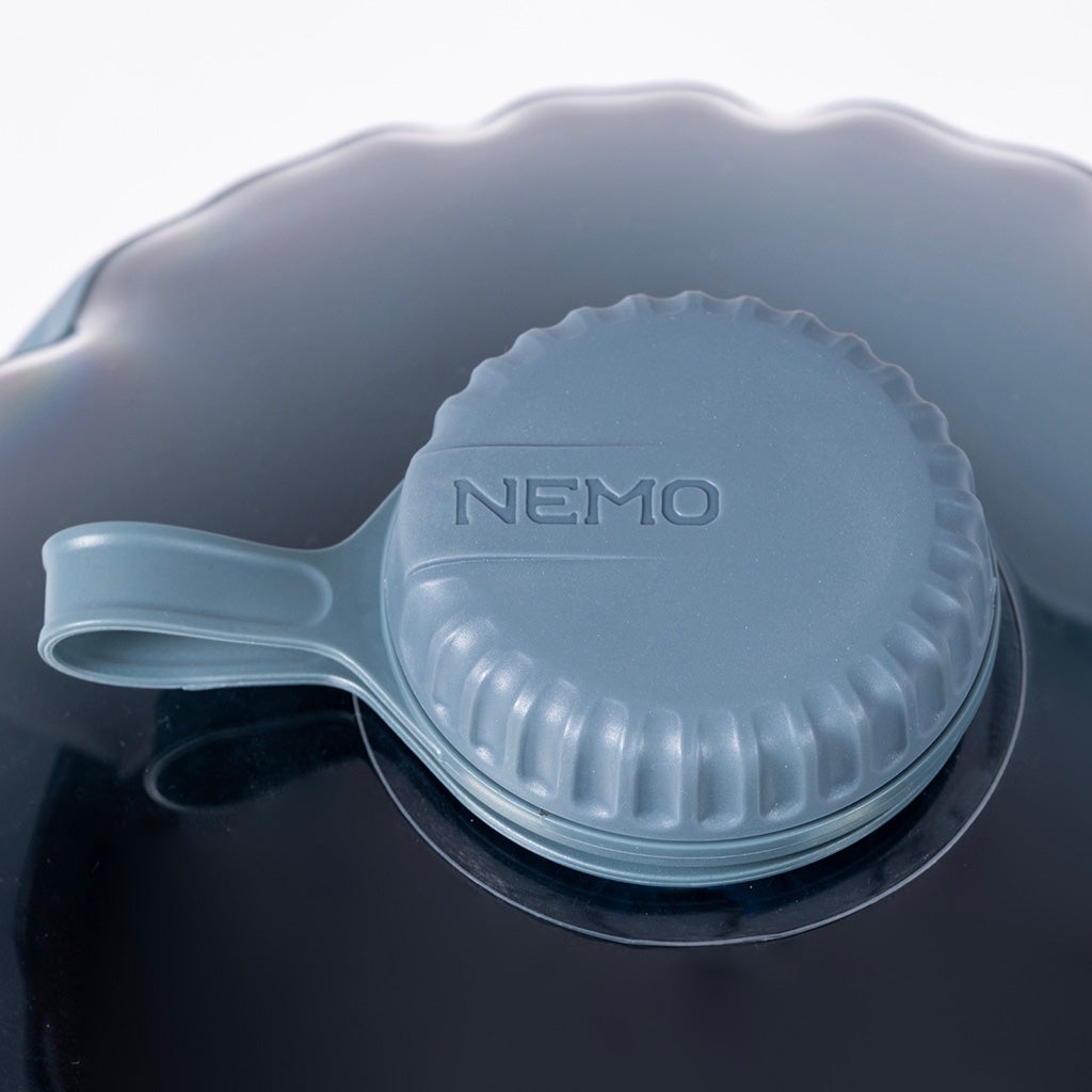 Helio LX Pressure Shower NEMO Equipment 811666036094 Camp Showers 22L / Fortress/Silt/Black