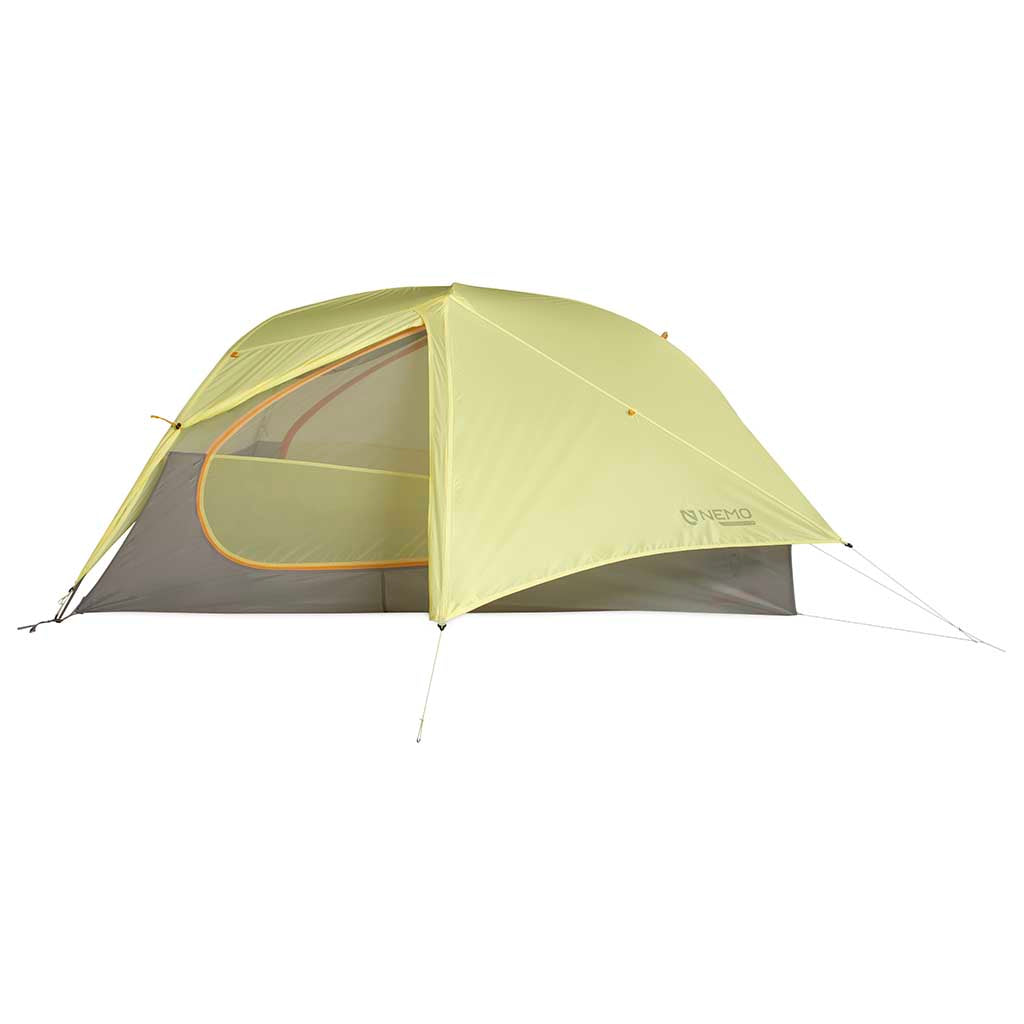 NEMO Equipment Mayfly OSMO 2P Waterproof Tent Citron/Mango