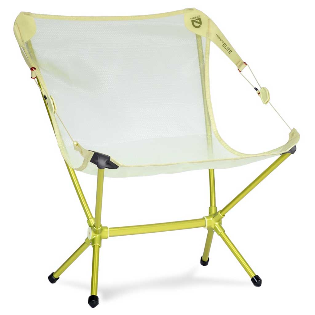 Moonlite Elite Reclining Camp Chair NEMO Equipment 811666032638 Chairs One Size / Citron