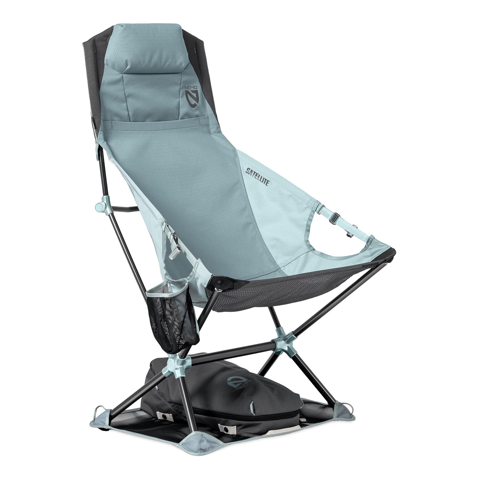 NEMO Equipment | Satellite Reclining Camp Chair | Arctic/Aquifer