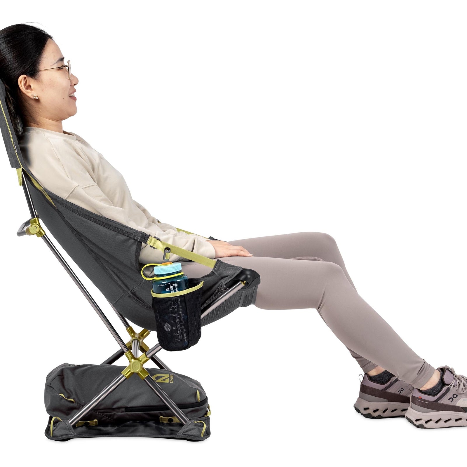 Satellite Reclining Camp Chair NEMO Equipment 811666038203 Chairs One Size / Goodnight Gray