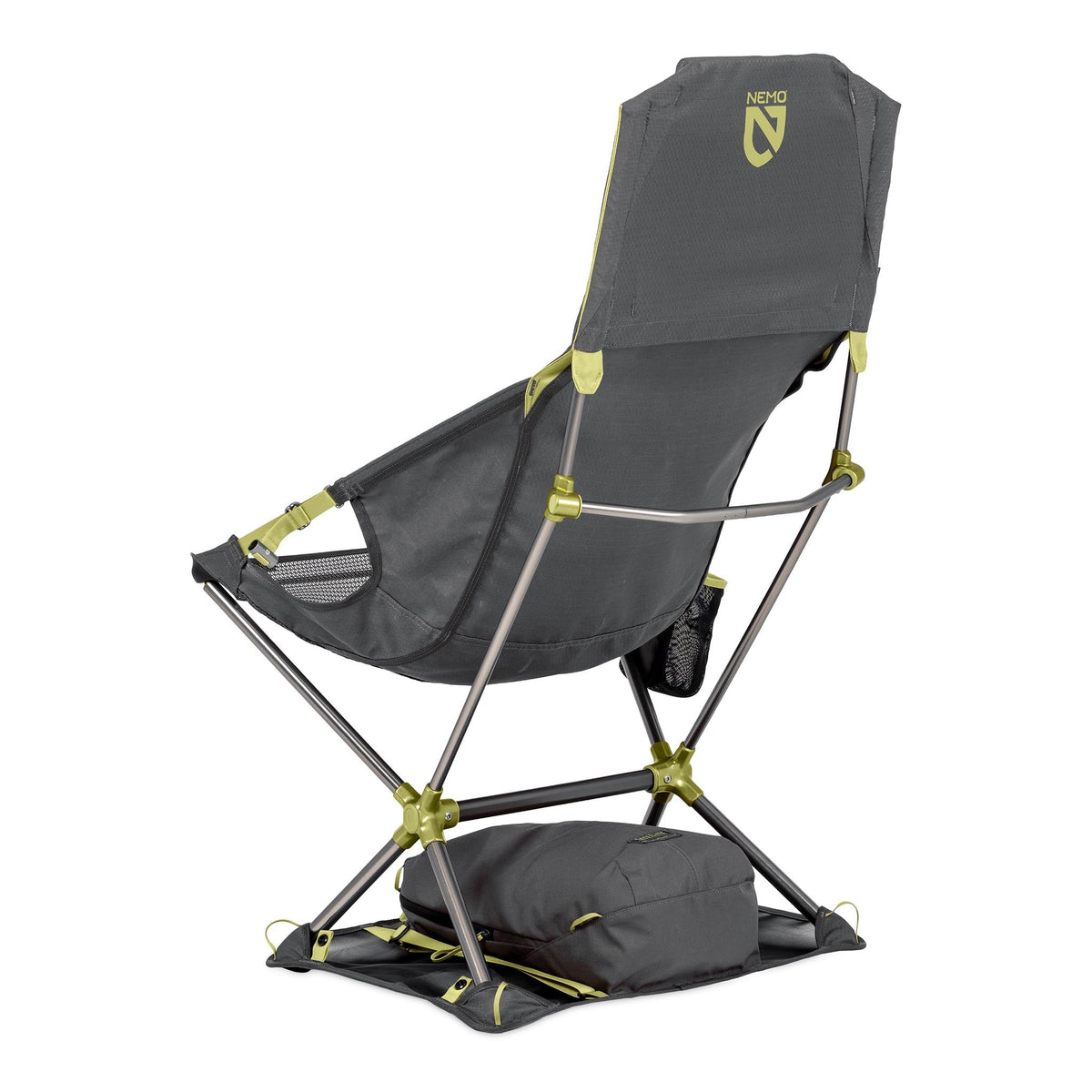 Satellite Reclining Camp Chair NEMO Equipment 811666038203 Chairs One Size / Goodnight Gray