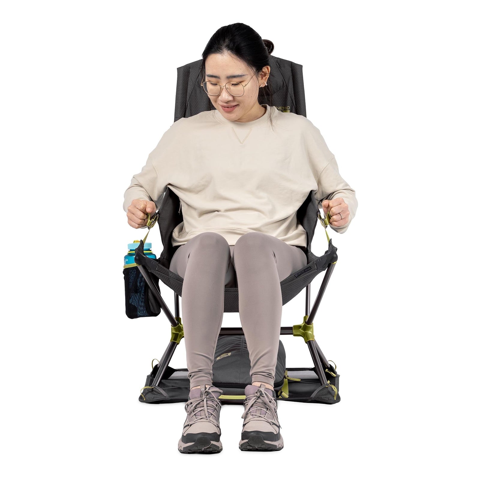 Satellite Reclining Camp Chair NEMO Equipment 811666038203 Chairs One Size / Goodnight Gray