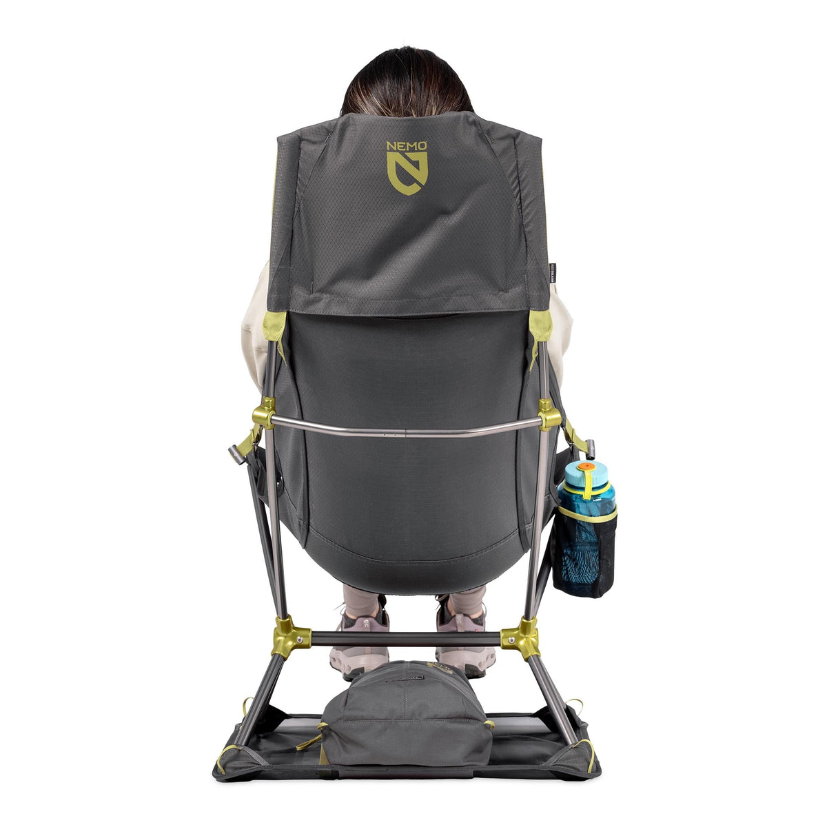 Satellite Reclining Camp Chair NEMO Equipment 811666038203 Chairs One Size / Goodnight Gray