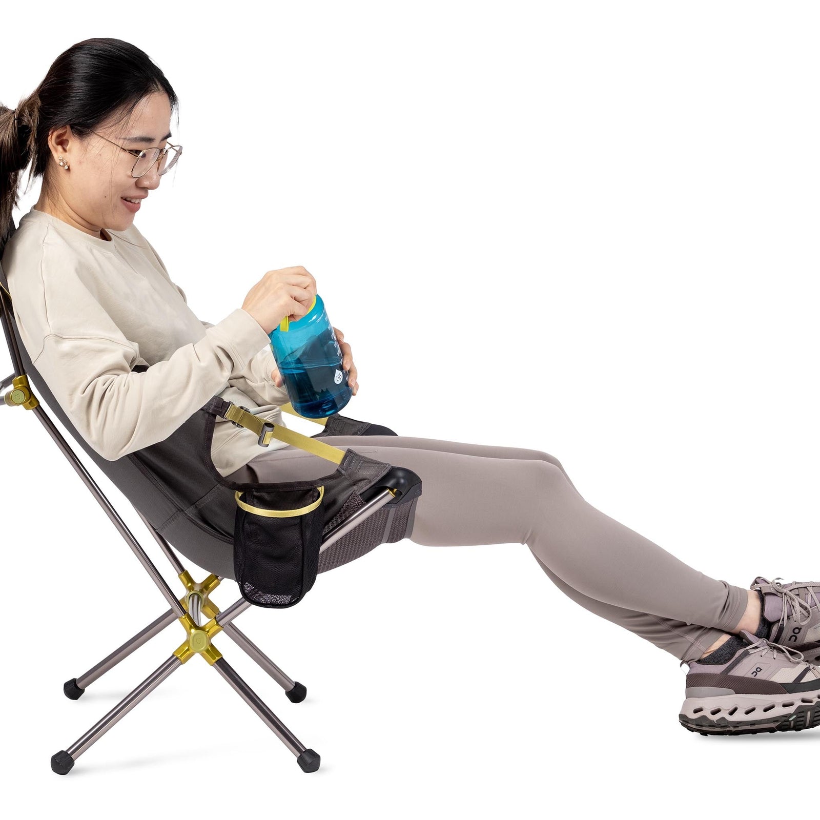 Satellite Reclining Camp Chair NEMO Equipment 811666038203 Chairs One Size / Goodnight Gray