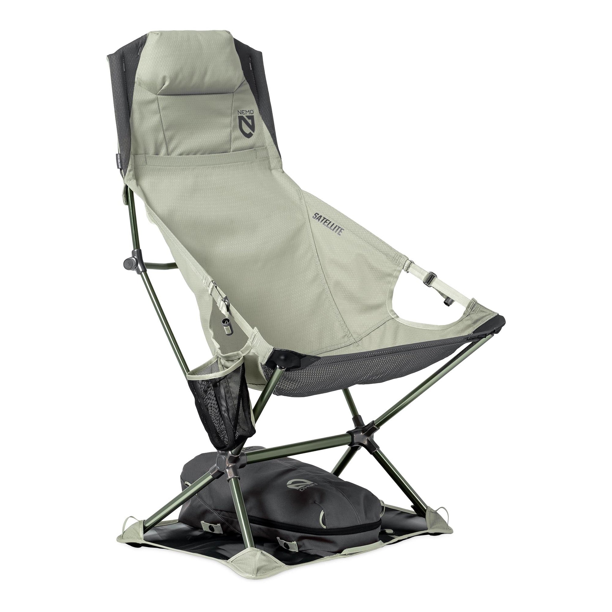 NEMO Equipment | Satellite Reclining Camp Chair | Marsh - WildBounds