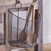 Inkollu Wall Hung Baskets nkuku IB7001 Baskets Set of 2 / Aged Brass