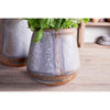 Mamba Outdoor Planter nkuku MP8402 Planters Large / Aged Zinc