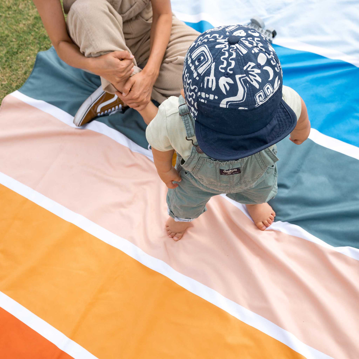Festival Blanket Nomadix FT-STRP-105 Blankets One Size / Stripes Retro