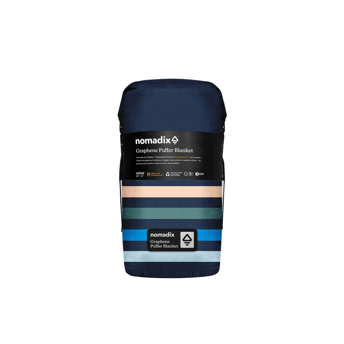 Graphene Puffer Blanket Nomadix GPB-REMU-101 Blankets One Size / Retro Multi