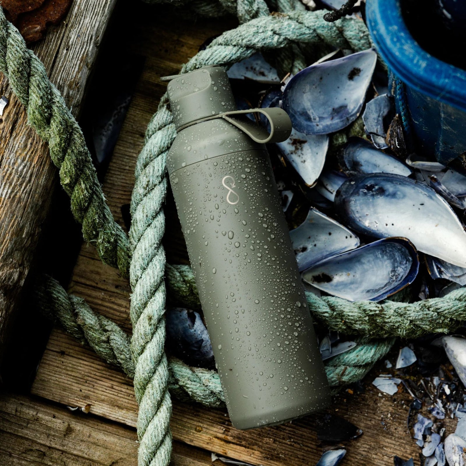 Peak Go Ocean Bottle PKGO-MG-001 Water Bottles 710ml / Moss Green