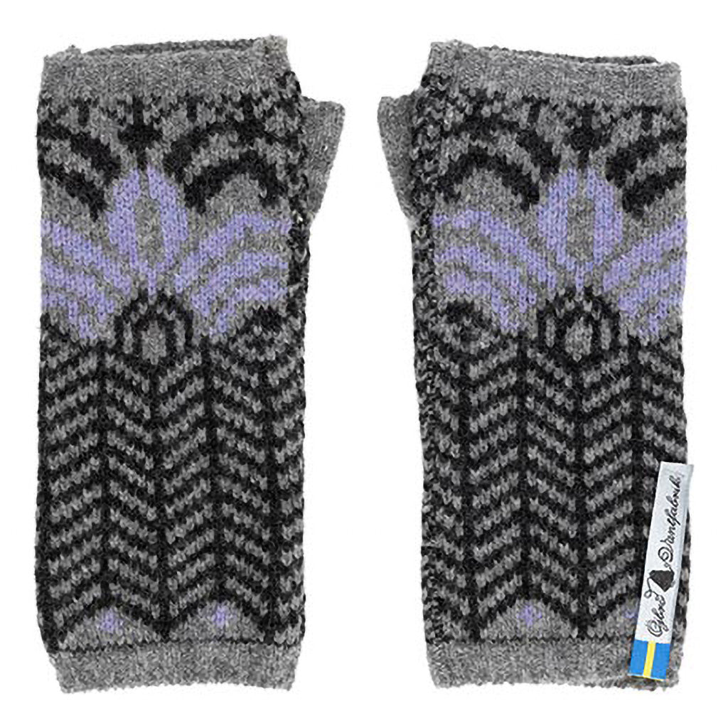 Fager Iris Wristwarmer Öjbro Vantfabrik OIRI05PVLA Wristwarmer One Size / Fager Iris