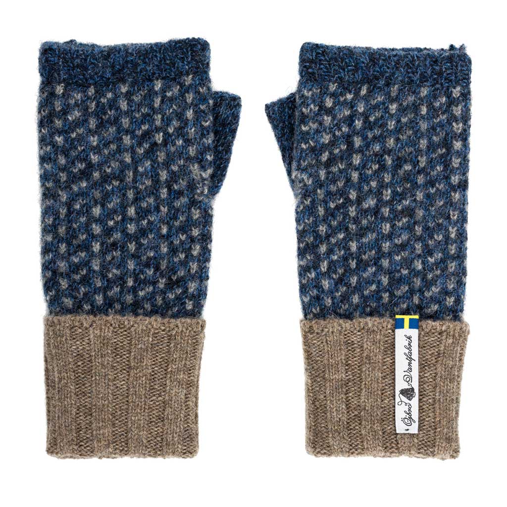 ÖJBRO VANTFABRIK Wanten 4 lagen suède handpalm 100% merinowol versch. modellen, maat S-L (6-11) handschoenen gebreid warm zacht - gemaakt in Zweden, Lycksele, L (10-11