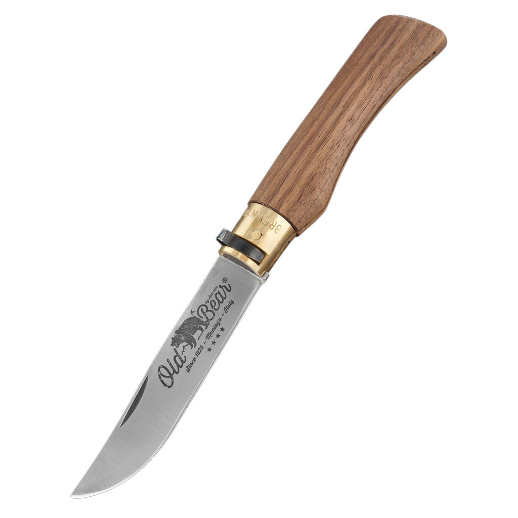 Classic Walnut Folding Knife | Stainless Steel