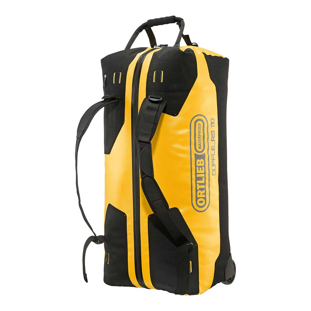 ORTLIEB 防水ダブルバッグ イエロー/ブラック ORTLIEB | Duffle RS 110L | Wheeled Duffle | Yellow/Black | WildBounds