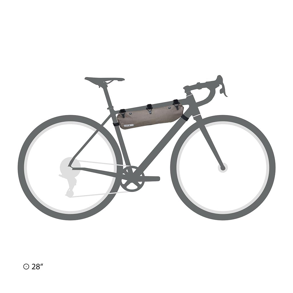 Frame Pack RC Toptube ORTLIEB OF9949 Bike Bags 4L / Dark Sand