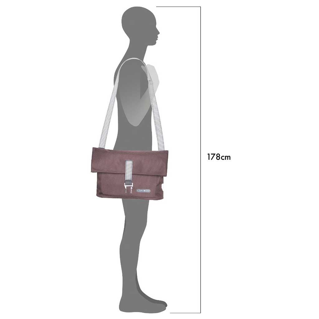 reisenthel urban twin bike bag ORTLIEB | Twin City Urban | Urban Pannier | Ash Rose