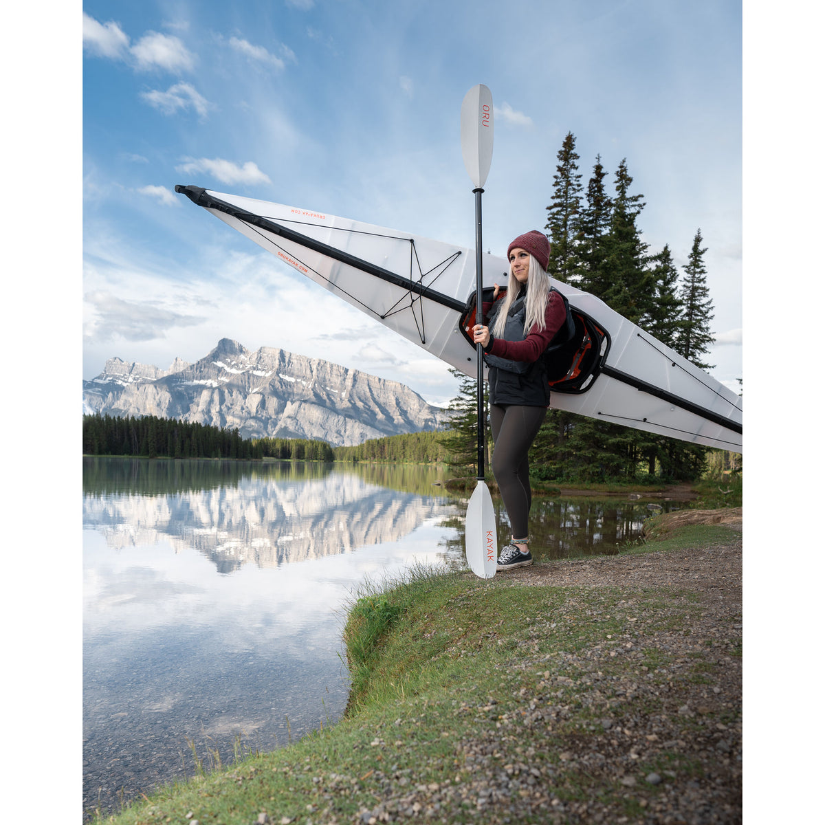 Bay ST Oru Kayak OKY102-ORA-ST Kayaks 1P / White/Orange