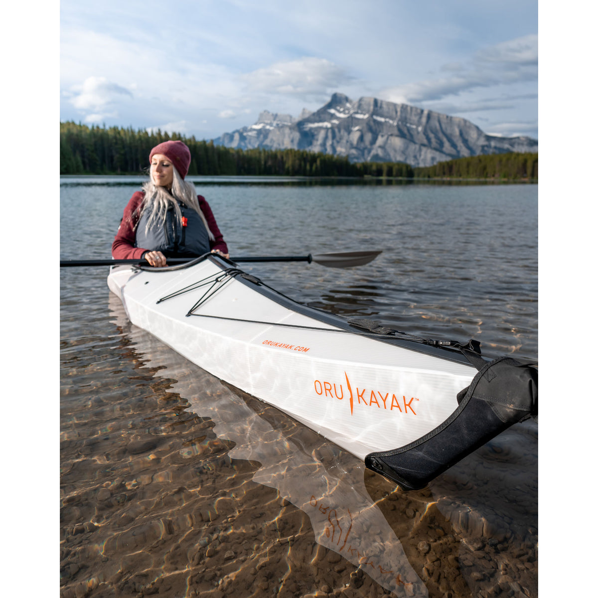 Bay ST Oru Kayak OKY102-ORA-ST Kayaks 1P / White/Orange