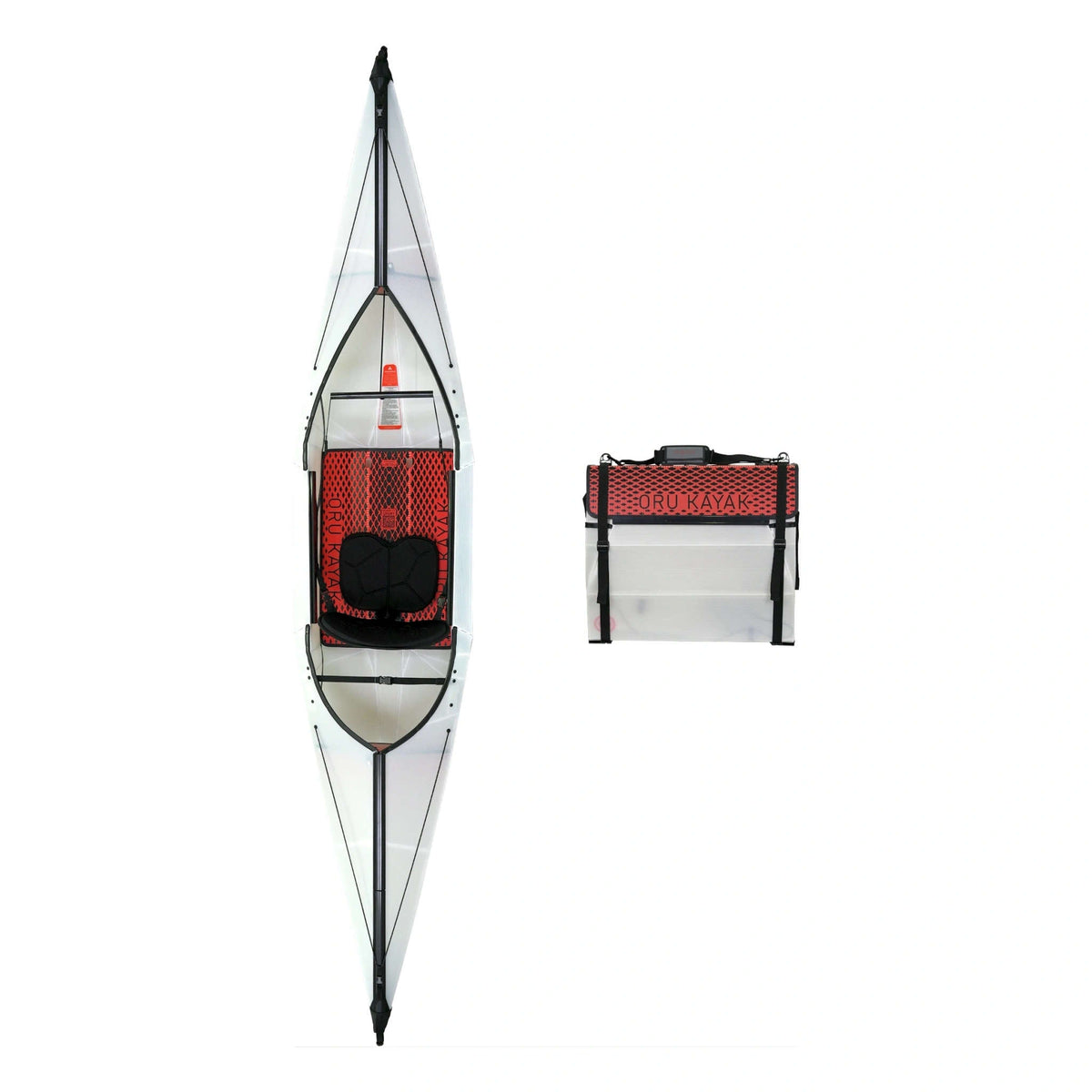 Beach LT Sport Oru Kayak OKY301-ORA-LTS-01 Kayaks One Size / White/Orange