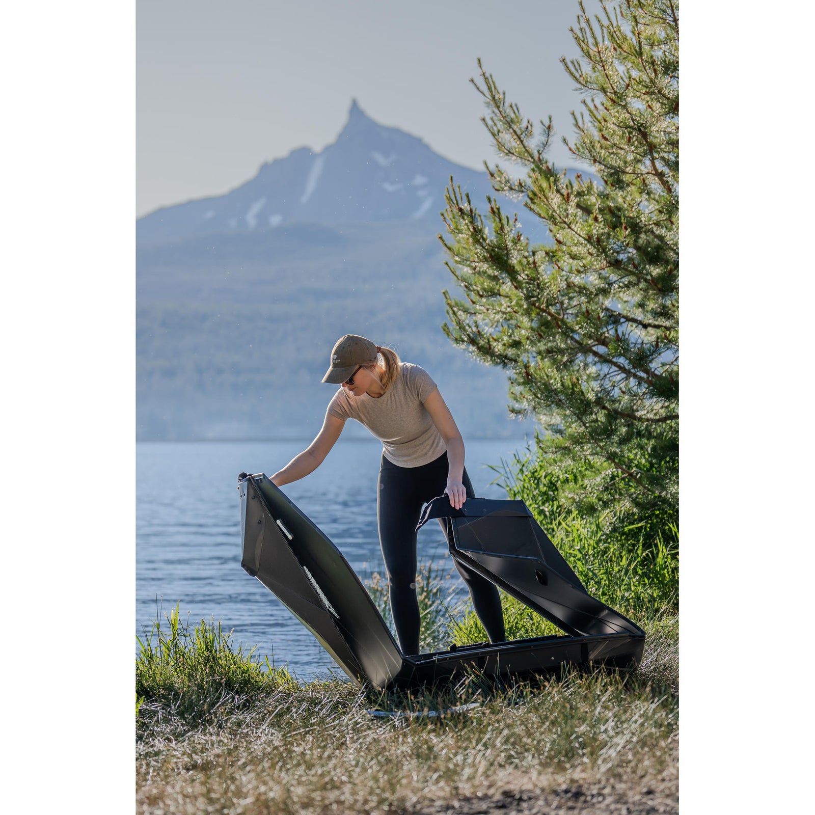 Inlet Sport Oru Kayak OKY501-BLA-INS-01 Kayaks One Size / Black/Black