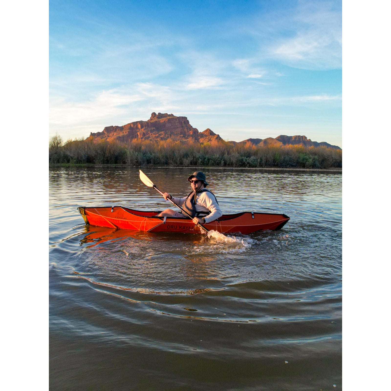 Inlet Sport Oru Kayak OKY501-CYN-INS-01 Kayaks One Size / Cayen/Slate