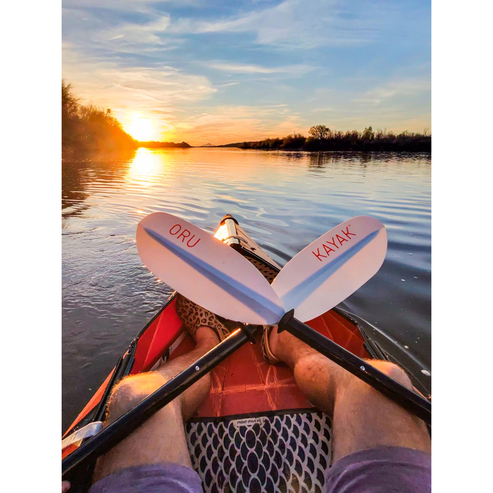 Inlet Sport Oru Kayak OKY501-CYN-INS-01 Kayaks One Size / Cayen/Slate