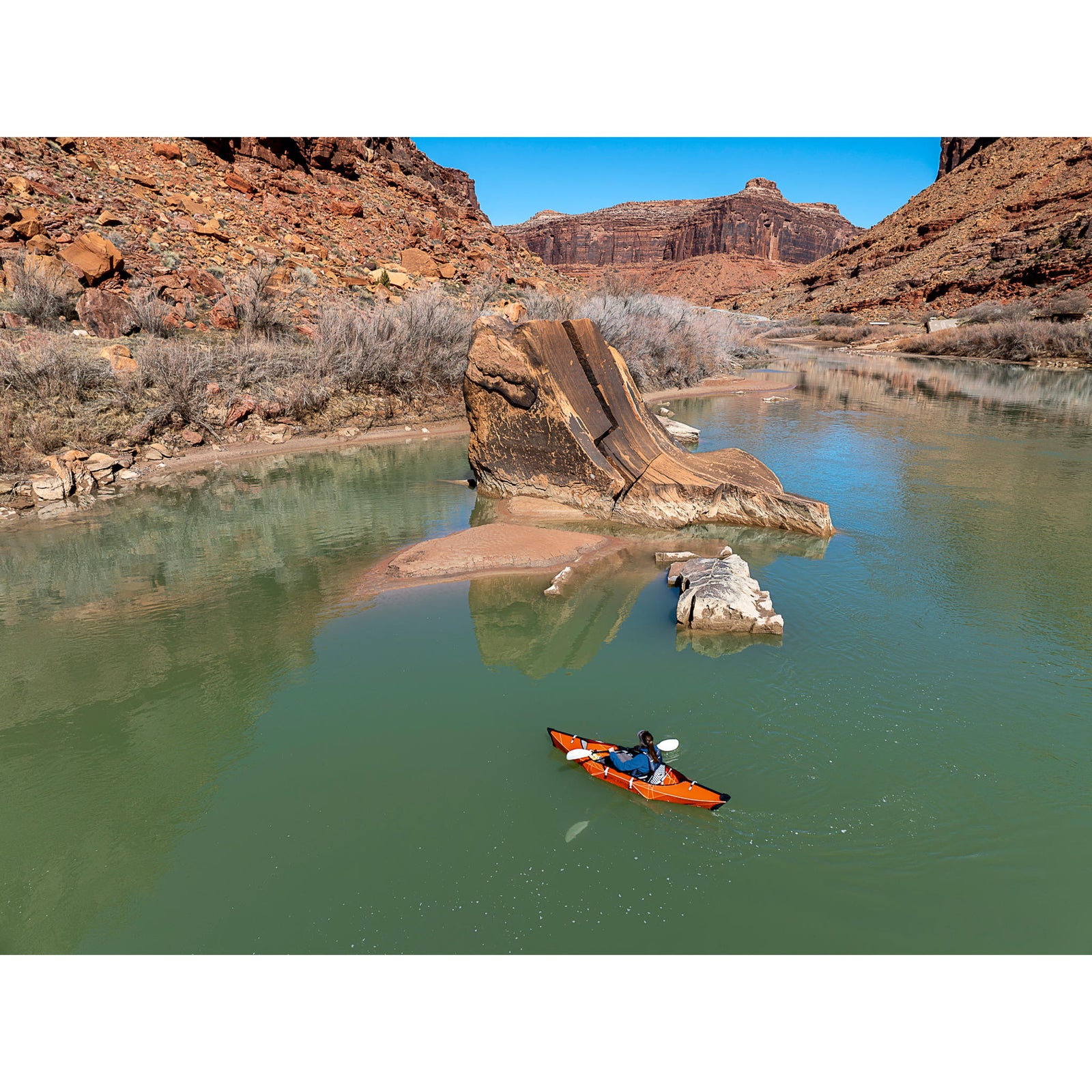Inlet Sport Oru Kayak OKY501-CYN-INS-01 Kayaks One Size / Cayen/Slate