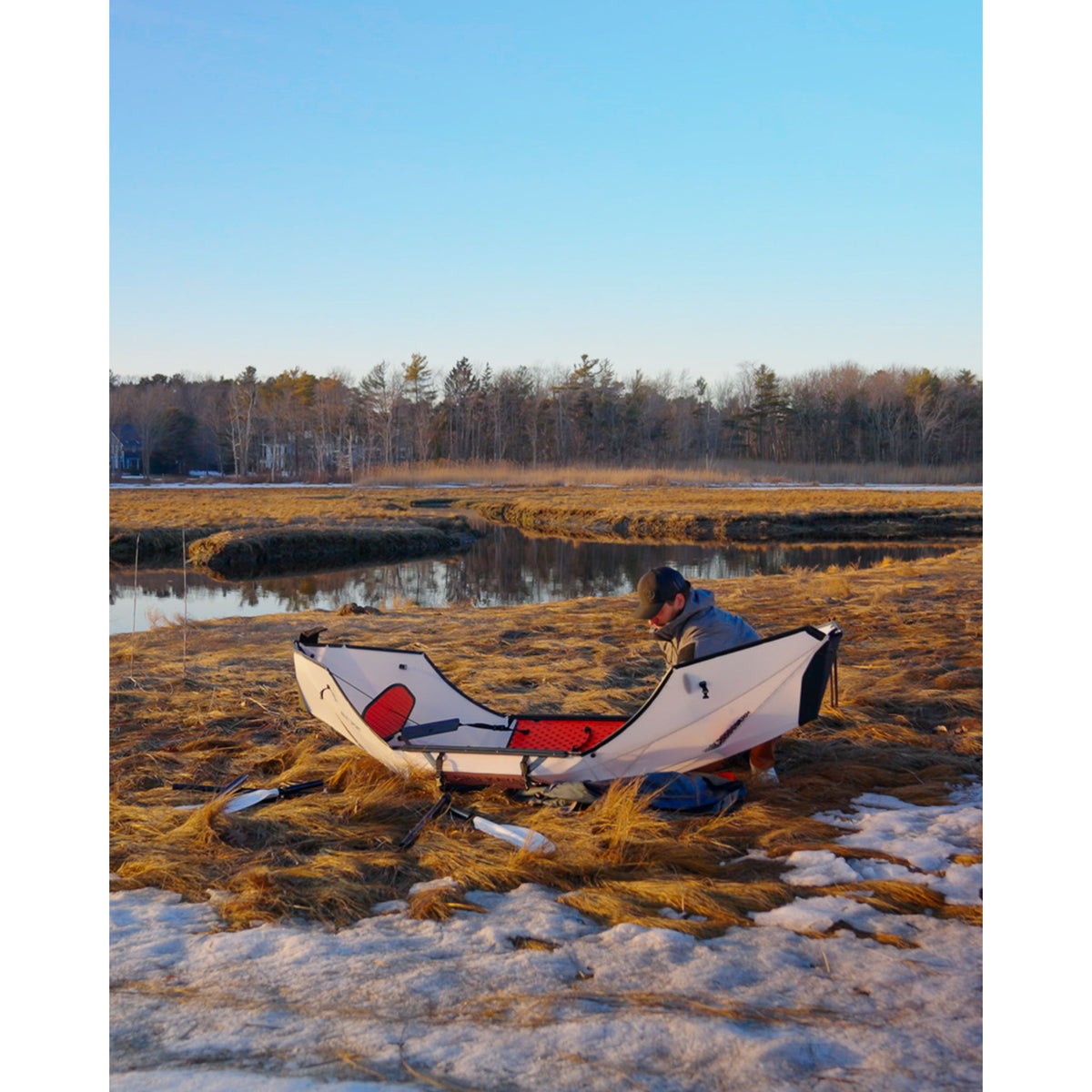 Inlet Sport Oru Kayak OKY501-ORA-INS-01 Kayaks One Size / White/Orange