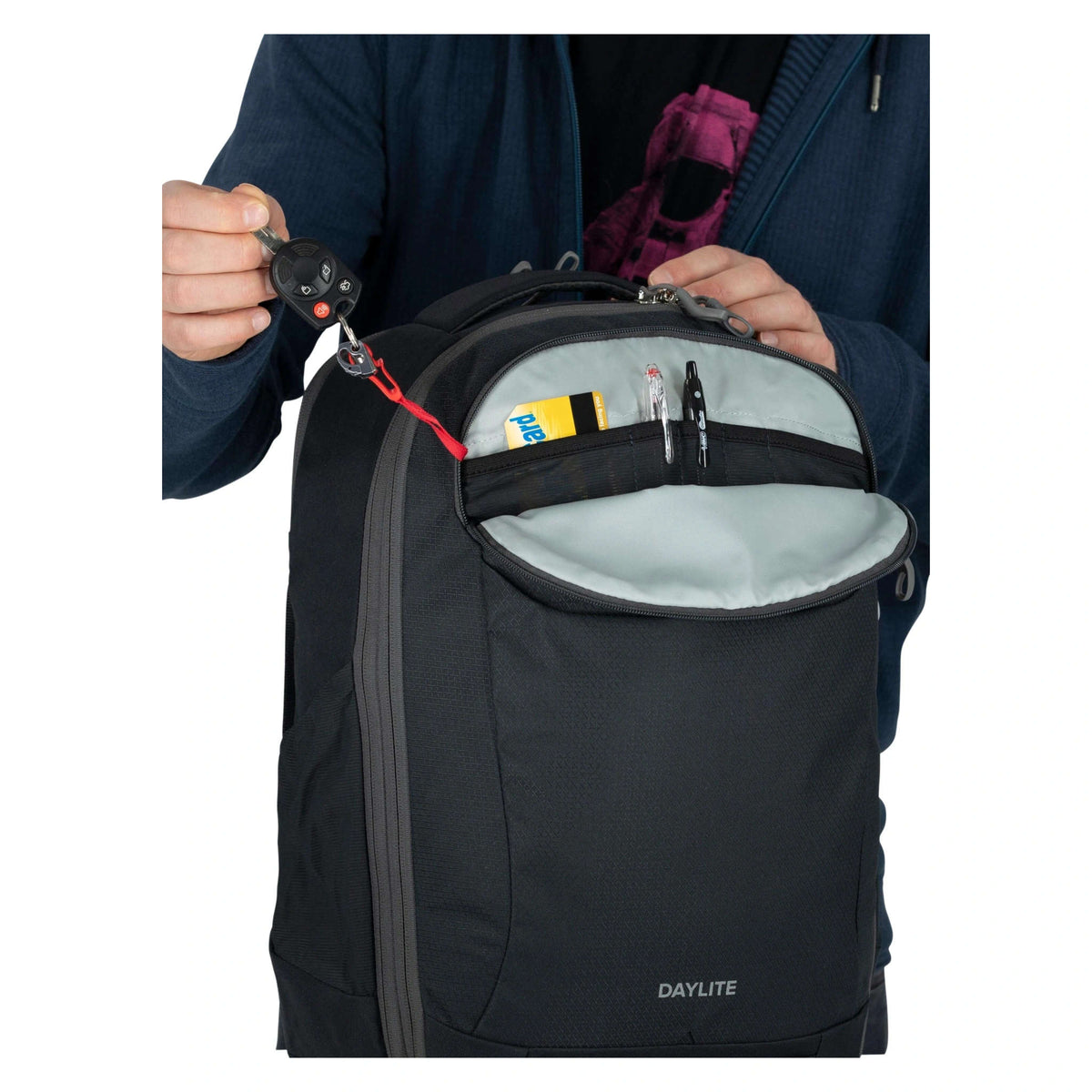 Daylite Expandable Travel Pack Osprey 10006130 Backpacks 26-32L / Black