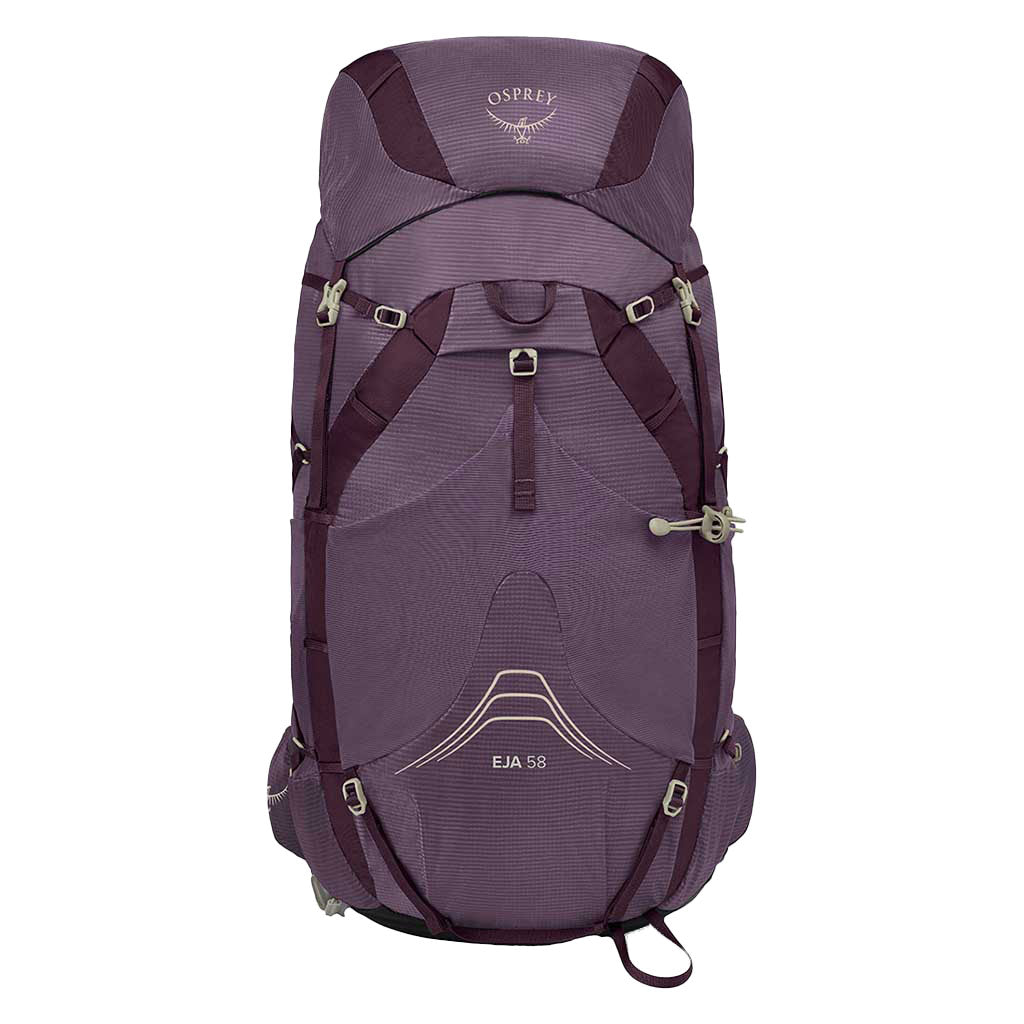 moosejaw osprey womens backpack Osprey | Women's Eja 58 Backpack | Backpacking Pack | Purple Dusk