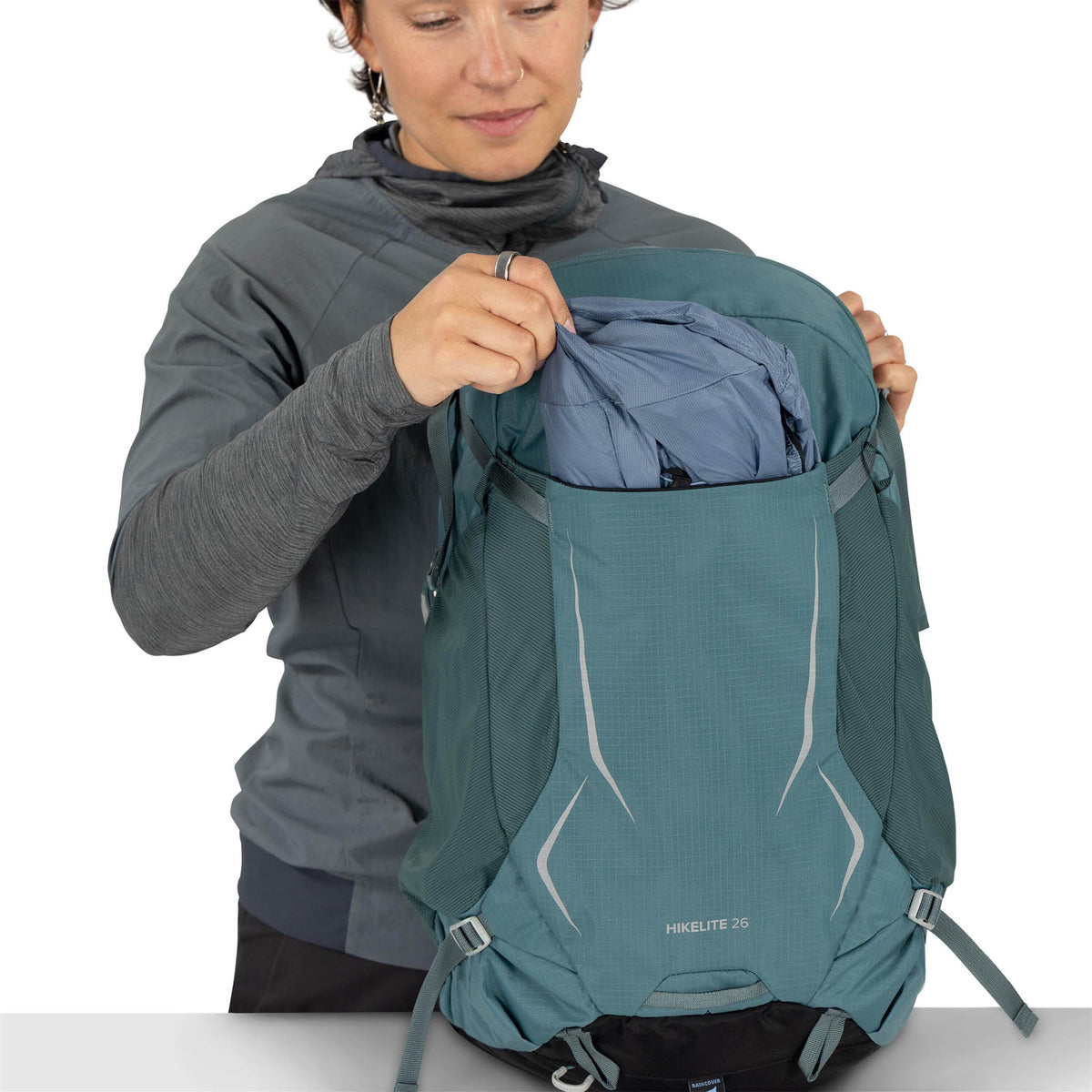 Hikelite 26 Osprey 10007547 Backpacks 26L / Graphite Purple
