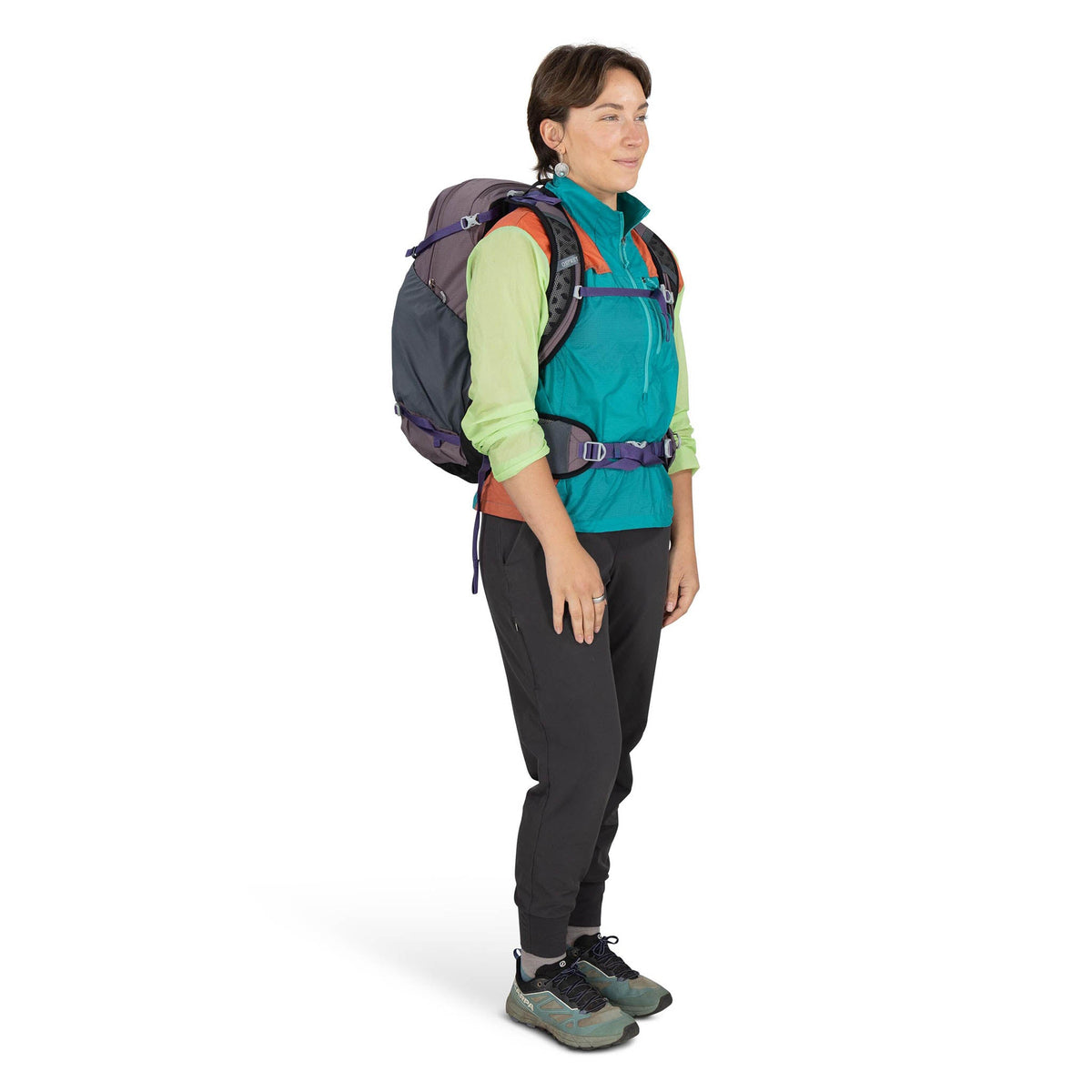 Hikelite 28 Osprey 10007553 Backpacks One Size / Graphite Purple