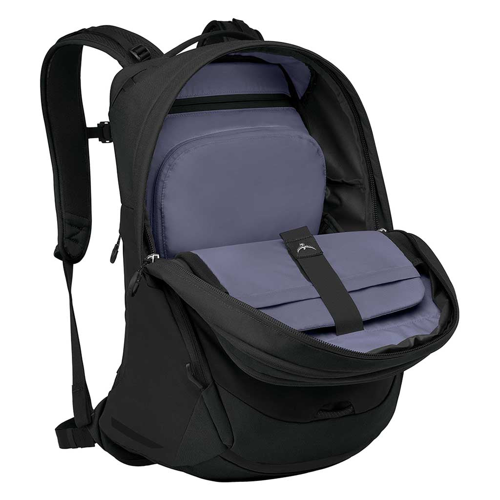 Osprey | Metron Airspeed 34 | Bike Backpack | Black/Anchor Blue