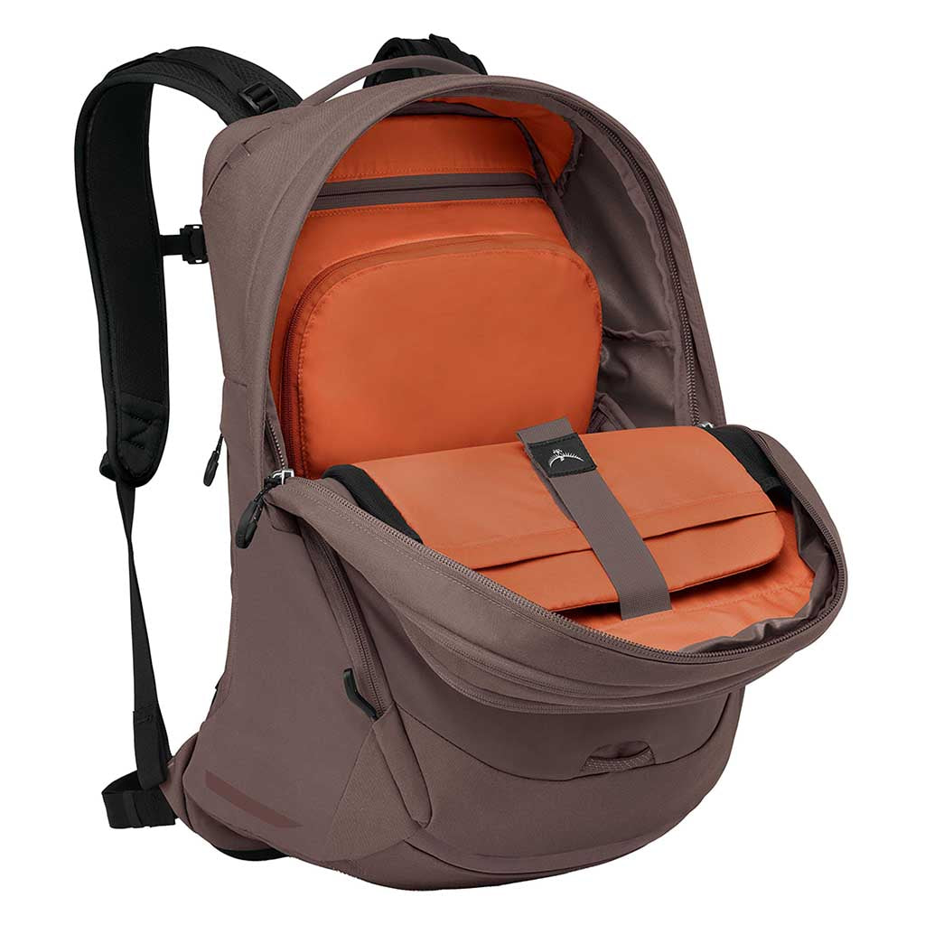 Osprey | Metron Airspeed 34 | Bike Backpack | Magma Brown/Goby Orange