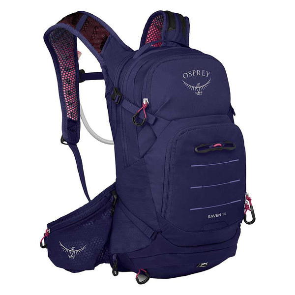 Osprey | Raven 14 | Mountain Biking Backpack | Deep Fig