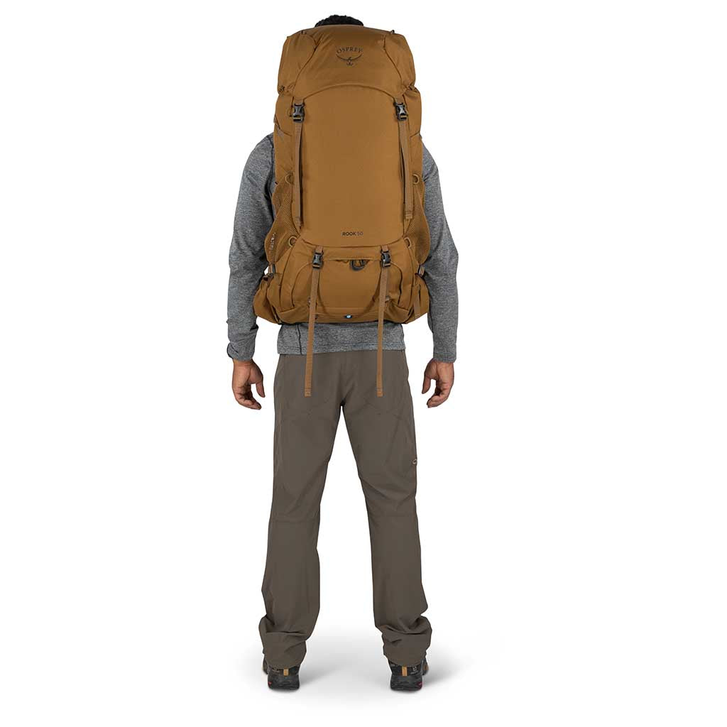 Osprey | Rook 50 | Men's | Histosol Brown/Rhino Grey | Trekking Pack ...
