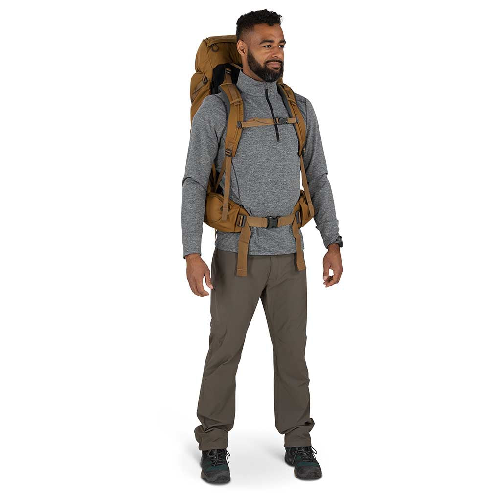 osprey backpack rook 50 Osprey | Rook 50 | Men's | Histosol Brown/Rhino Grey | Trekking Pack