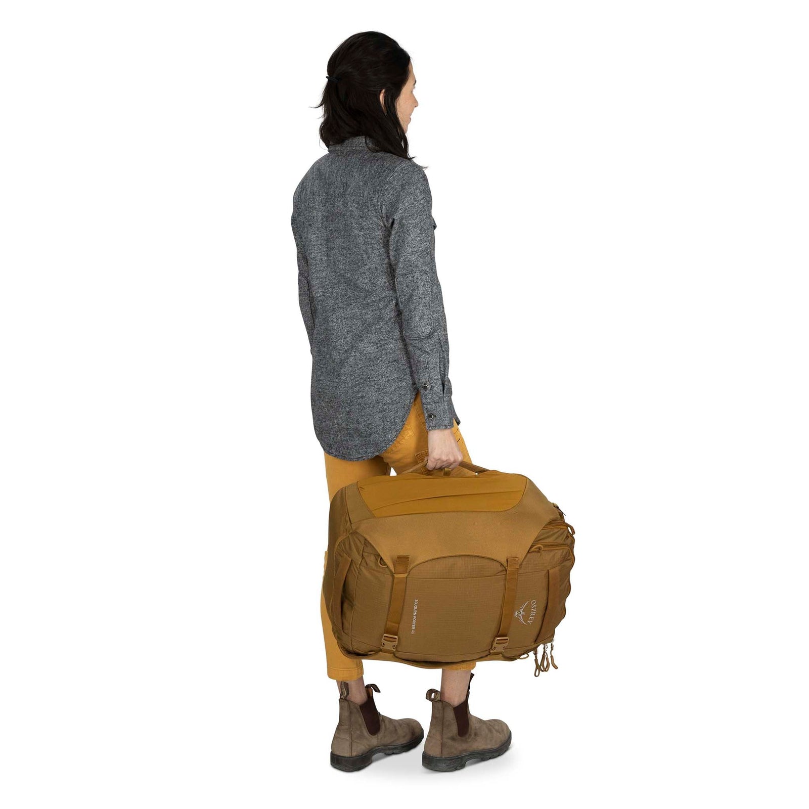 Sojourn Porter Travel Pack 46 Osprey 10005383 Backpacks 46L / Brindle Brown