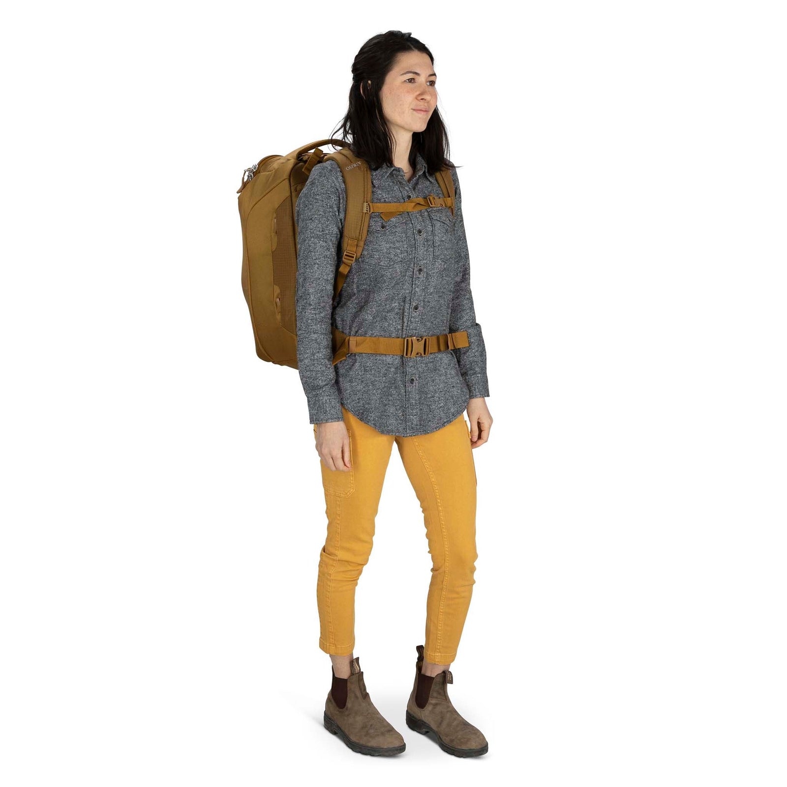 Sojourn Porter Travel Pack 46 Osprey 10005382 Backpacks 46L / Koseret Green