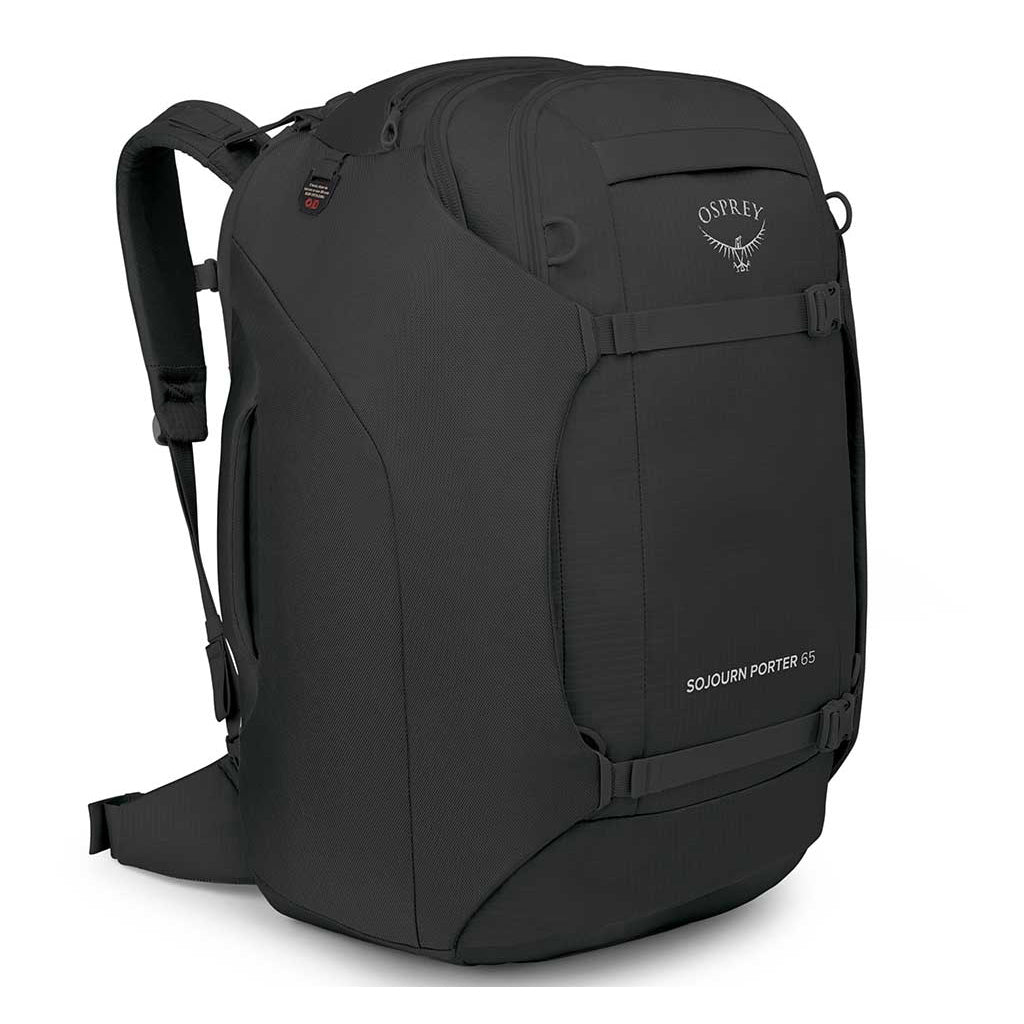 Osprey | Sojourn Porter Travel Pack 65 | Weekend Bag | Black Osprey | Sojourn Porter Travel Pack 65 | Weekend Bag | Black