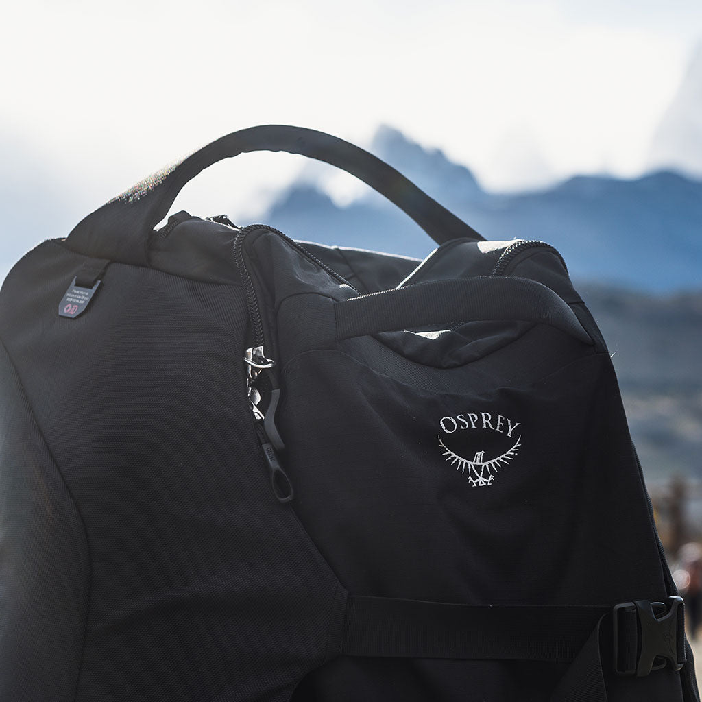 Osprey | Sojourn Shuttle Wheeled Duffle 130 | Black