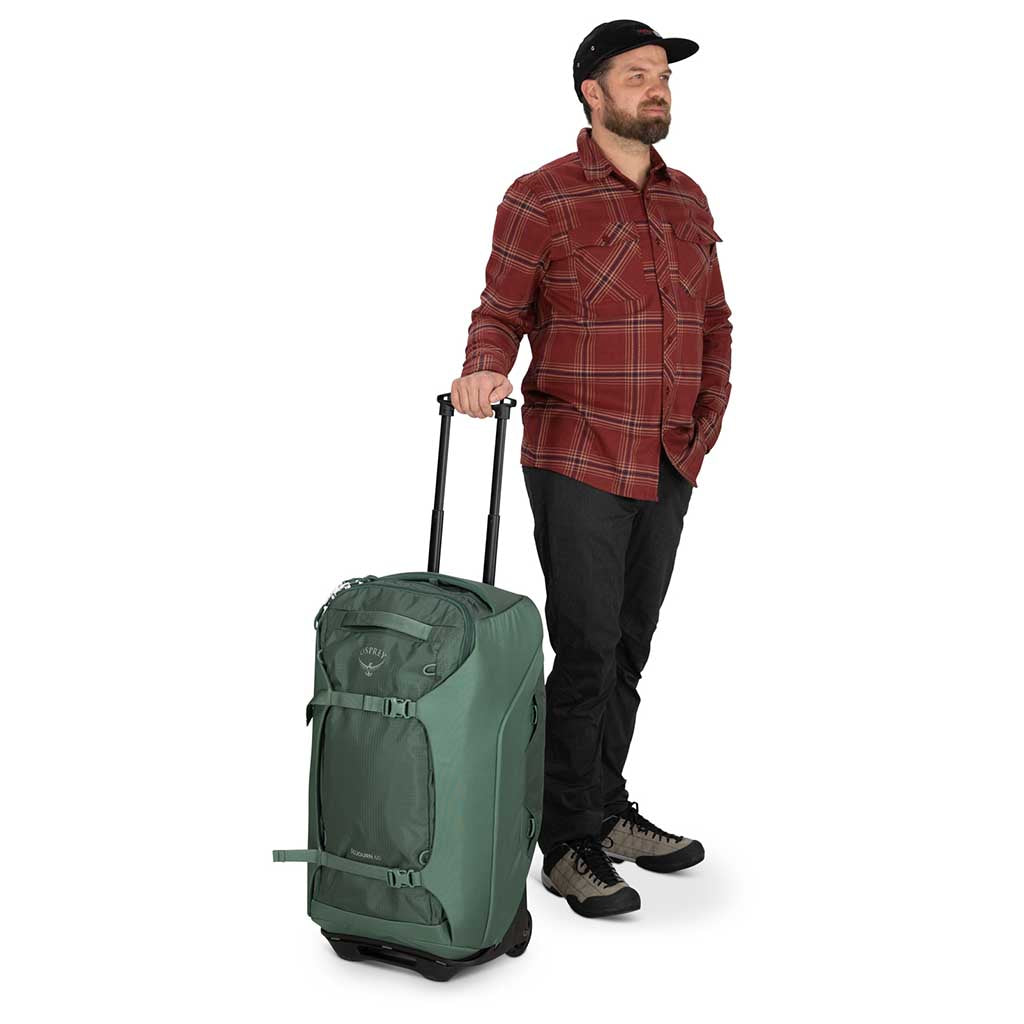 Osprey | Sojourn Wheeled Travel Pack 60 | Koseret Green