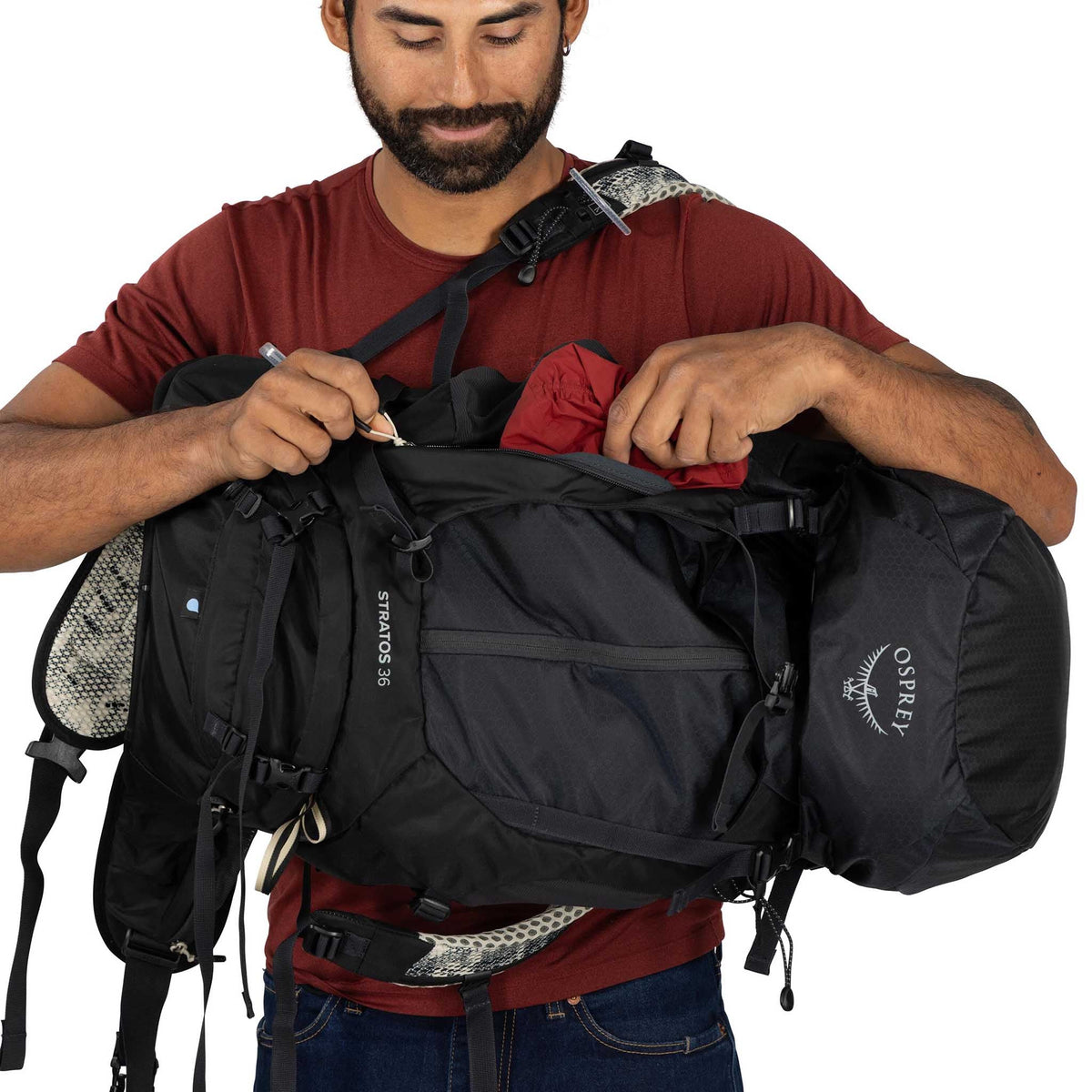 Stratos 36 | Men's Osprey 10007535 Backpacks OS / Raven Black