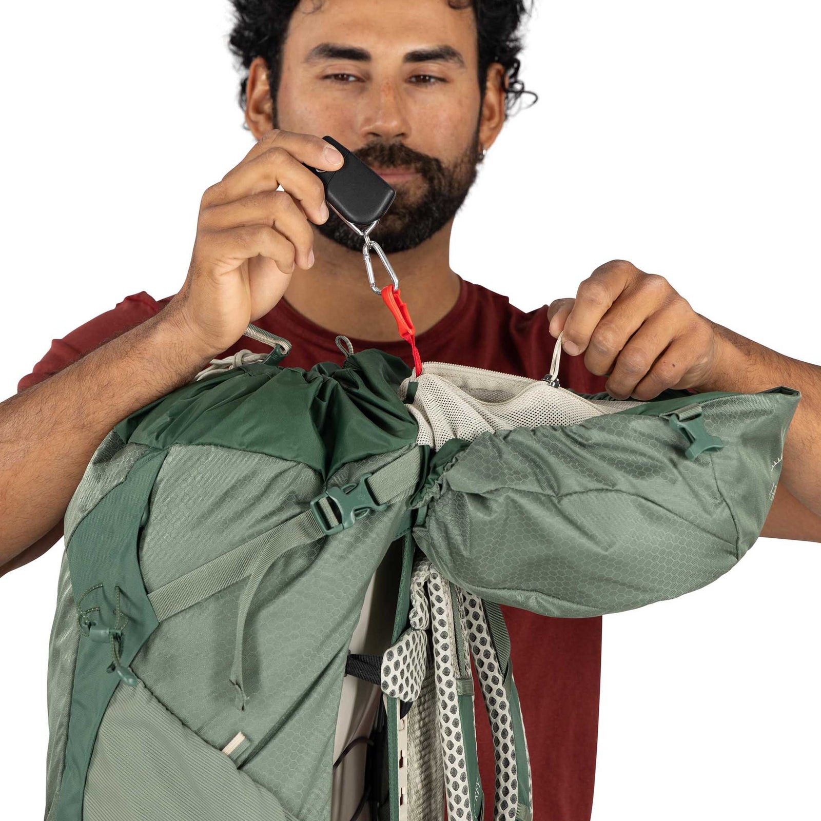 Stratos 44 | Men's Osprey 10007536 Backpacks 44L / Pine Leaf
